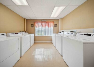 Laundry room at Holy Redeemer